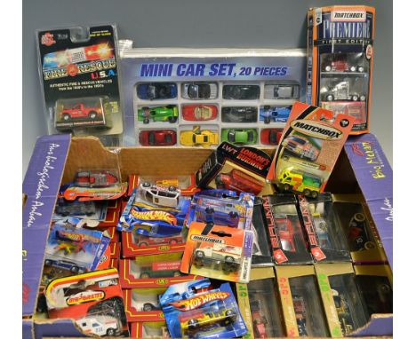 Various Car Model Toys to include a variety of models such as Cameo, Brumm, Hot Wheels, Matchbox, a Mini Car Set plus others,