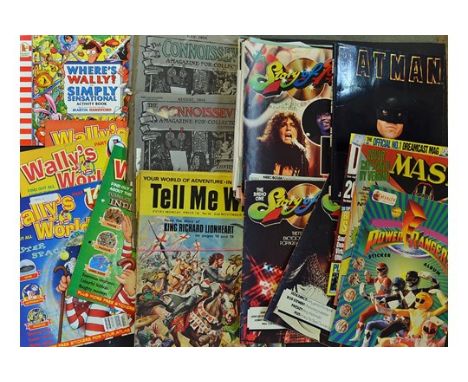 Assorted Magazine Selection - to include 1907 The Boy's Own Paper, 1904 The Connoisseur (2), 1968 Tell Me Why (10), 1970s Rad