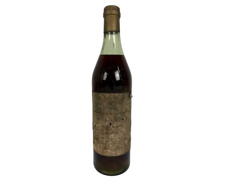 Cognac, one bottle - Grande Fine Champagne Cognac 1928 Vintage, imported and bottled by Army &amp; Navy Stores, 70%