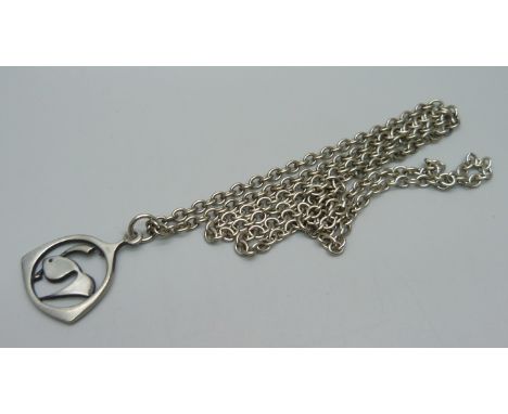 A Swedish designer necklace by R. Tennesmed 
