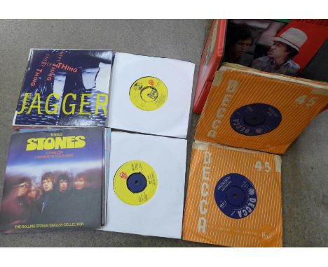 Thirty-two Rolling Stones 7" singles 