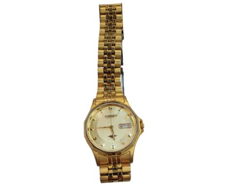 GENTS VINTAGE 21 JEWELS CITIZEN WRIST WATCH 