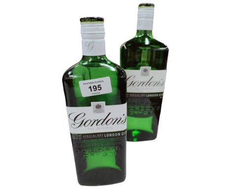 2 BOTTLES OF GIN AND BOTTLE OF CONNEMARA IRISH WHISKEY 