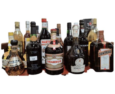 LARGE SHELF LOT OF ALCOHOL
