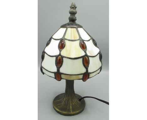 Loxton Lighting Ltd small Tiffany style lamp, H approx. 29cm 