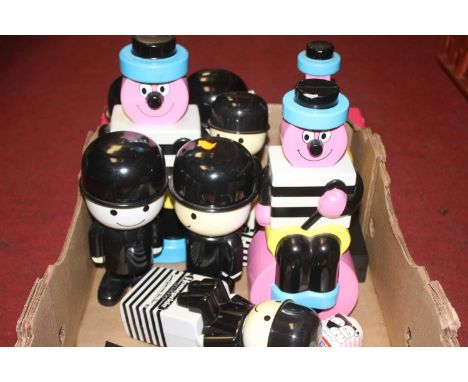A collection of various advertising figures to include Bassets liquorice allsorts, Home Pride flour etc