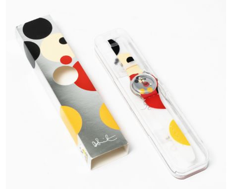 Damien Hirst &amp; Swatch (Collaboration), 'Spot Mickey', 2018, limited edition anniversary watch, numbered from an edition o