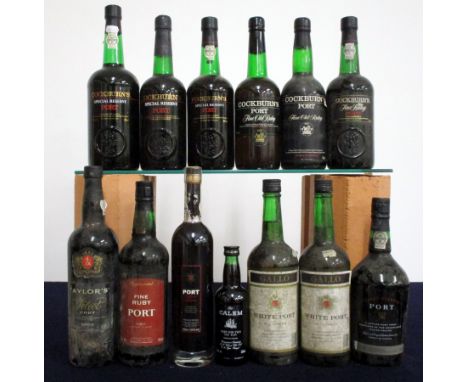 1 litre bt Cockburns Special Reserve Port 2 70-cl bts Cockburns Special Reserve Port sl bs 2 70 -cl bts Cockburns Fine Old Ru