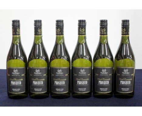 6 bts Fidora Tenuta Civranetta Prosecco Organic Vino Frizzante NV