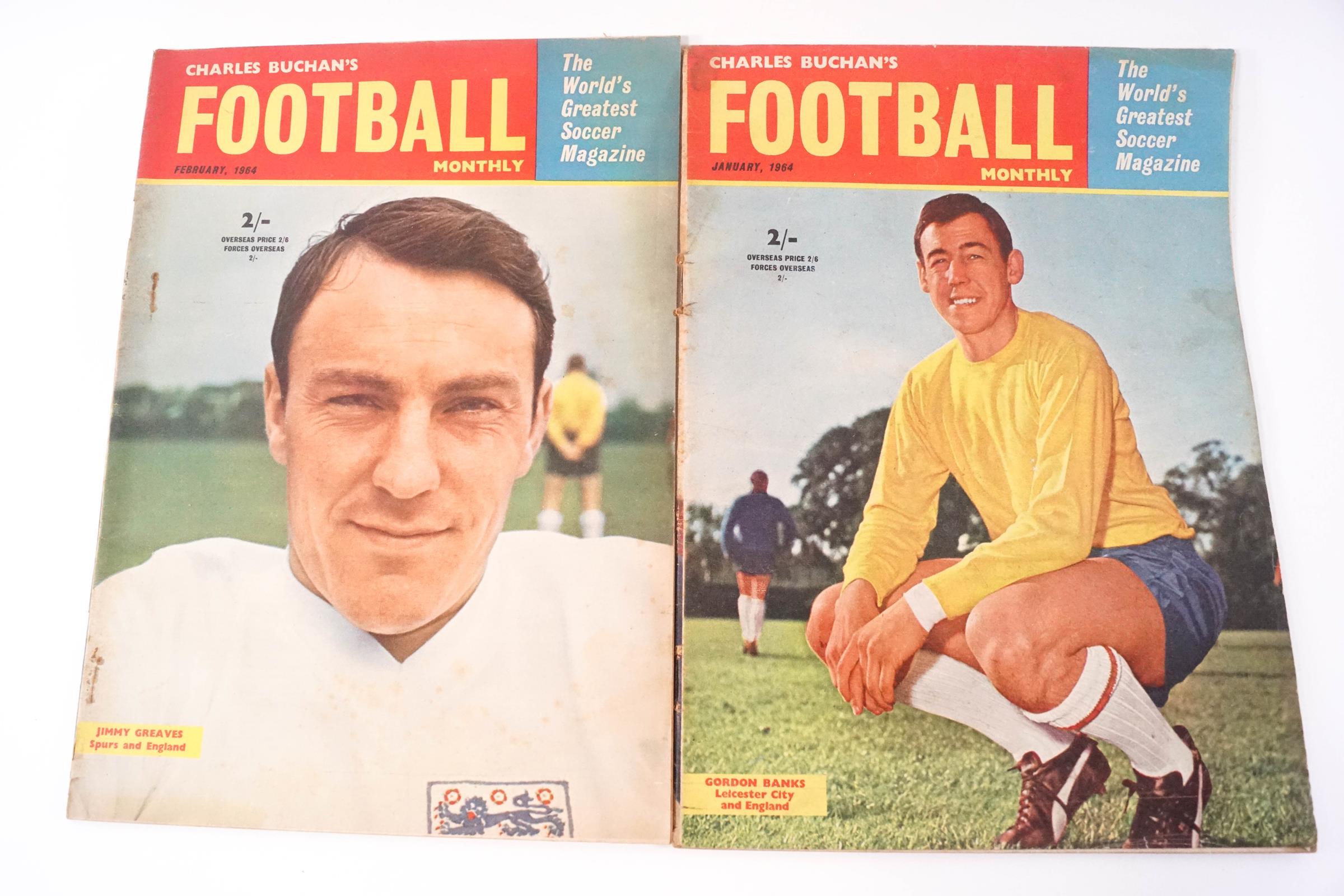 A box of 'Goal' 1960's football magazines