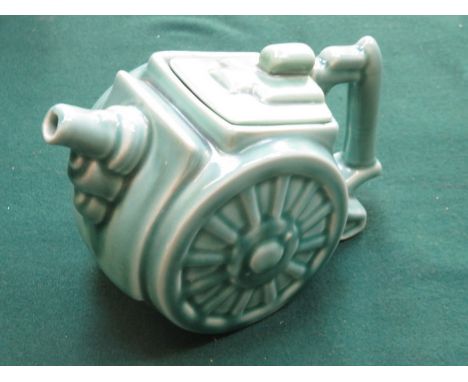 CROWN DEVON CERAMIC CANNON FORM TEAPOT 