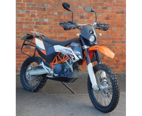 A KTM 690 Enduro R motorcycle, Registration LK09 CCN, 690cc, orange, first registered 13th May 2009, current MOT expired 2nd 