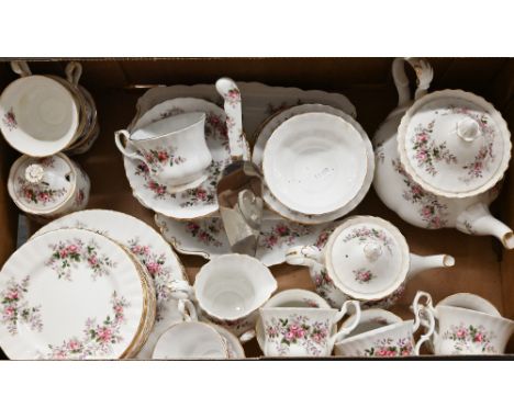 Royal Albert 'Lavender Rose' tea service (box) 