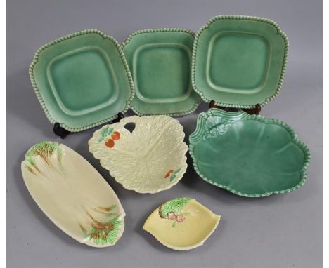 A Collection of Various Ceramics to comprise Spode, Royal Jade China to comprise Scrolled Plate and Square Examples together 
