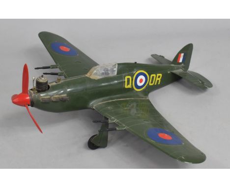 A Vintage Control Line Model of a Hawker Hurricane 
