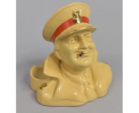 A Royal Doulton Army Club Ashtray, 14cms High 