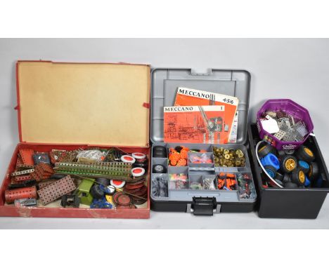 A Large Collection of Modern and Vintage Meccano, Accessories etc 