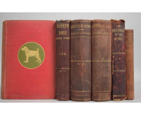 A Collection of Six Vintage Books Relating to Dogs 