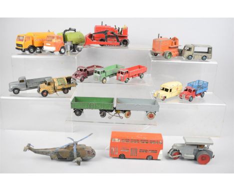 A Collection of Playworn Vintage Dinky Toys 