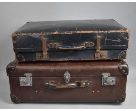 Two Vintage Suitcases 