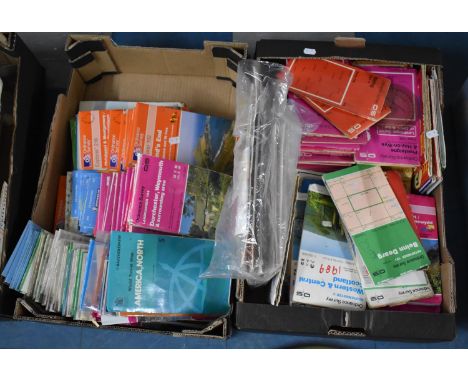 Two Boxes of Various Ordnance Survey Maps Etc 