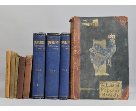 A Collection of Vintage Bound Volumes Relating to Poultry 