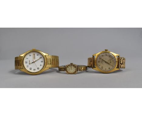 A Collection of three Various Watches to Include Vintage Aero Example 