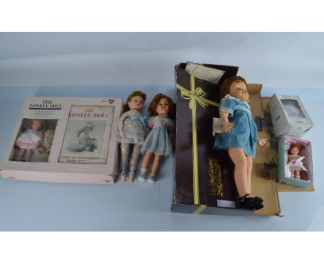 A boxed Kids at Heart The Lonely Doll Collection Commemorative Limited Edition child doll, celebrating the first publication 