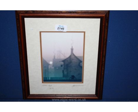 A limited edition print 'Colliers Rest' signed by Glyn Matthews, 94/100.