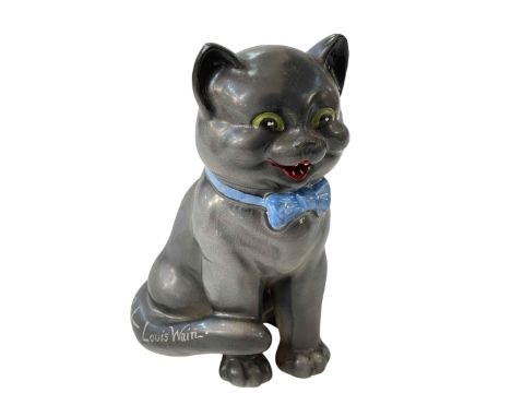 Staffordshire pottery Louis Wain 'The Laughing Cat', marked Wilkinson Ltd, 19cm.