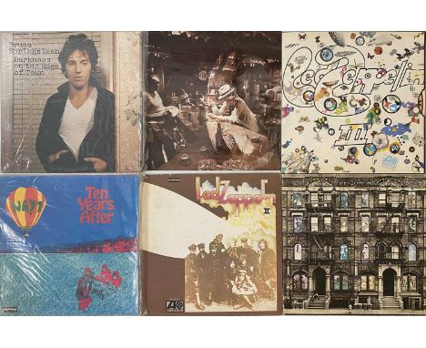 CLASSIC ROCK AND POP COLLECTION - a collection of approximately 60 Classic Rock and Pop LPs. Collection to include: Led Zeppe