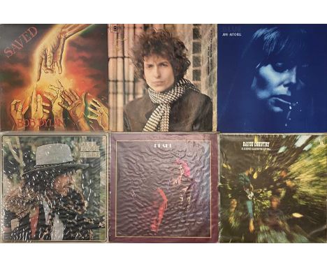 ROCK / POP / FOLK-ROCK - LP COLLECTION. A collection of approx 57 x LPs. Artists/ Titles include Joni Mitchell - Blue (K44128