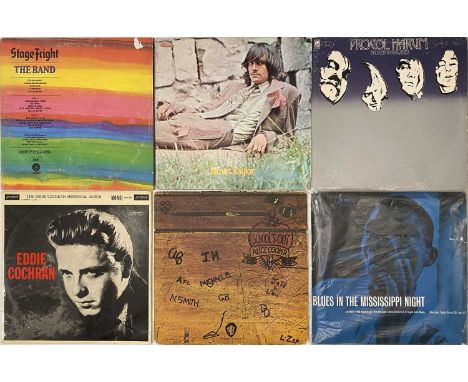 ROCK &amp; POP - LP COLLECTION. Another collection of around 75 rock &amp; pop LPs. Artists/ titles include Procol Harum - Br