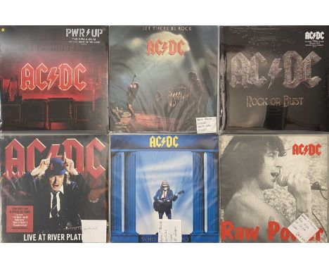 AC/DC - LP COLLECTION. A collection of 25 x (mostly) LPs to include 12" and duplicates. Titles include Rock Or Bust (88750348