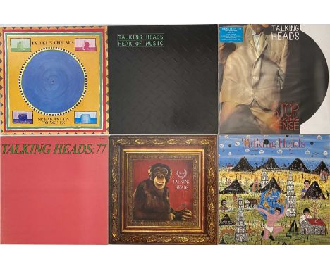 TALKING HEADS LP COLLECTION - a nice collection of 7 Talking Heads LPs. The collection includes: Stop Making Sense - EMI (724