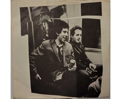 THE CLASH - CAPITOL RADIO EP 7" (PROMO - CL 1). A copy of the Capitol Radio E.P. by The Clash (CL 1, promo, 1977). The record