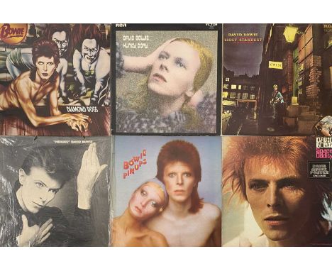 DAVID BOWIE - LP PACK. A fine selection of 15 LPs by David Bowie. Titles include Ziggy Stardust (SF 8287, UK printed inner. T