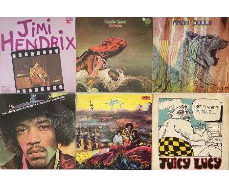 CLASSIC/ PROG/ FOLK - ROCK LPs/ 7" COLLECTION. A timeless collection of around 92 LPs/ 7" singles, split roughly 58 LPs &amp;