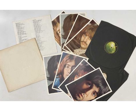 THE BEATLES - WHITE ALBUM LP (UK MONO TOP LOADING - PMC 7067/8). A well presented early UK mono copy of the most famous epony