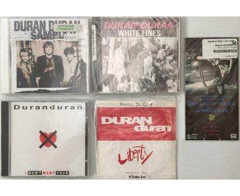 DURAN DURAN - JAPAN RARITIES - CD PACK. A pack of 5 x CDs. Titles are Sampler 1997 (PCD-0888), White Lines (PCD0565), I Don't