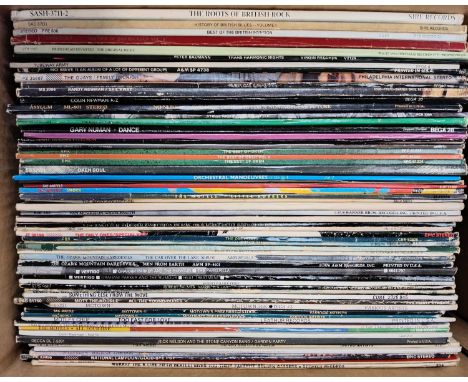 ROCK &amp; POP - LP COLLECTION. A quality collection of around 110 rock LPs. Artists include Mott The Hoople, Gary Numan, Joh