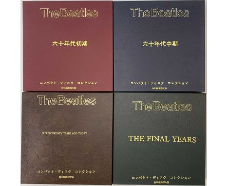 THE BEATLES - COMPACT DISC BOX SETS. An extensive collection of 18 CD box sets by The Beatles. Titles include Revolver/ Help.