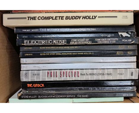 ROCK &amp; POP - LP/ BOX SET COLLECTION. A collection of around 57 rock &amp; pop LPs and LP box sets. Artists/ titles includ