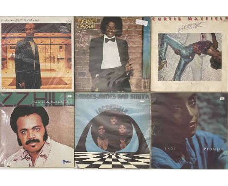 SOUL/ FUNK/ DISCO - LP COLLECTION. A collection of around 80 LPs. Artists/ titles include Curtis Mayfield - Do It All Night, 