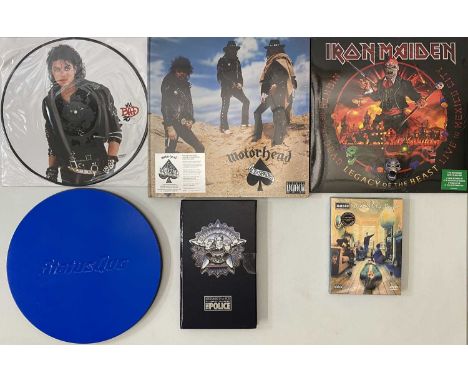 ROCK / POP - LP / DVD/ BOX SET PACK. A collection of 4 LPs/ box sets, 1 x DVD and 1 x compact disc. Titles are Michael Jackso