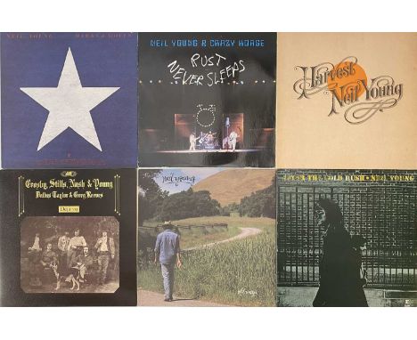FOLK AND RELATED LP COLLECTION - a collection of approximately 70 Folk and related LPs. Collection to include: Neil Young, CS