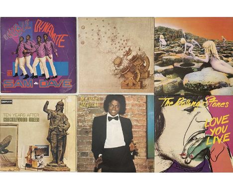 ROCK &amp; POP - LP COLLECTION. Another collection of around 78 rock &amp; pop LPs. Artists/ titles include Led Zeppelin - Ho