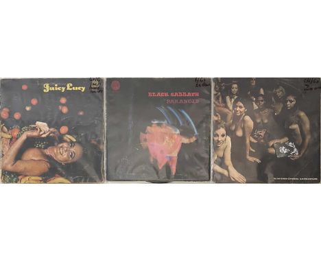 CLASSIC/ HEAVY/ BLUES - ROCK LP RARITIES PACK. A selection of 3 rock LP rarities, collectable titles, all display condition i