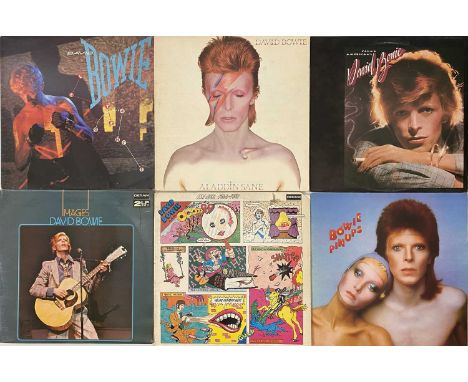 CLASSIC ROCK - LP COLLECTION. A classic selection of 30 rock LPs. Artists/ titles include David Bowie inc Young Americans, Al