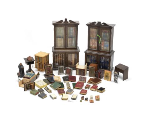 MINIATURE BOOKS - DAVID BRYCEA fine and extensive collection of miniature books, mostly published by David Bryce &amp; Son of